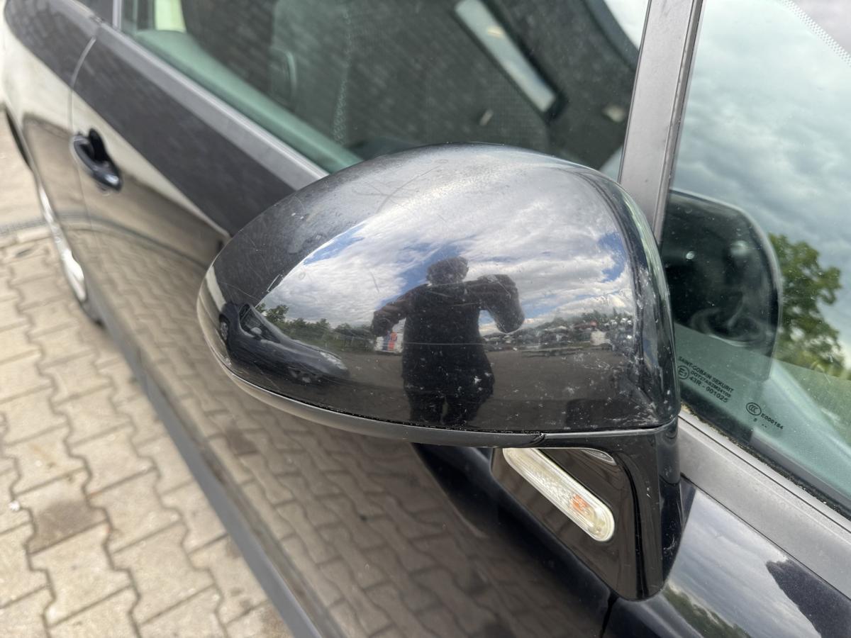 Citroen C4 Coupe original Au&szlig;enspiegel rechts KTV Perla Schwarz elektrisch anklappbar Bj.2009